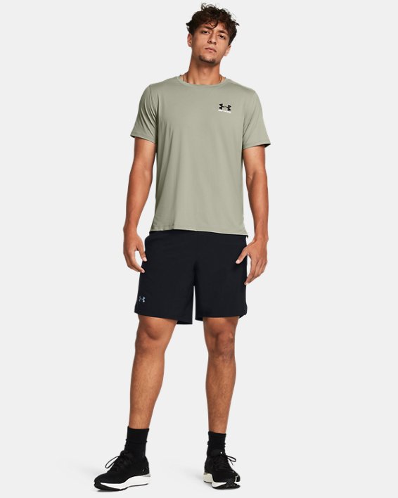 Men's UA Iso-Chill Wild Short Sleeve in Green image number 2